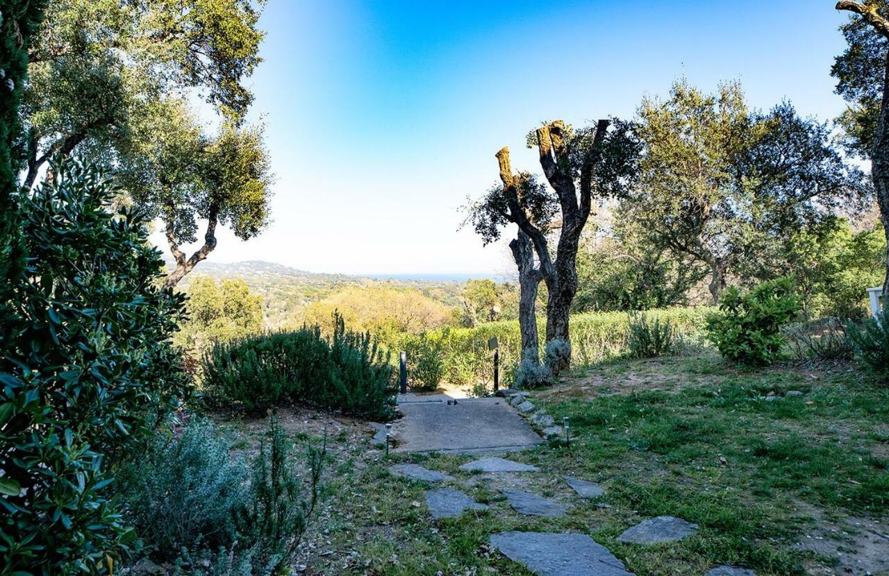 Les Restanques Daire Grimaud Dış mekan fotoğraf